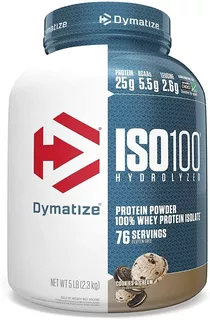 Iso 100 Hidrolisado Dymatize 5 Lbs ( 2,3 Kg ) Cookies