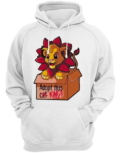 Sudadera Adopt This King Divertida Creativa Regalo Mod.145