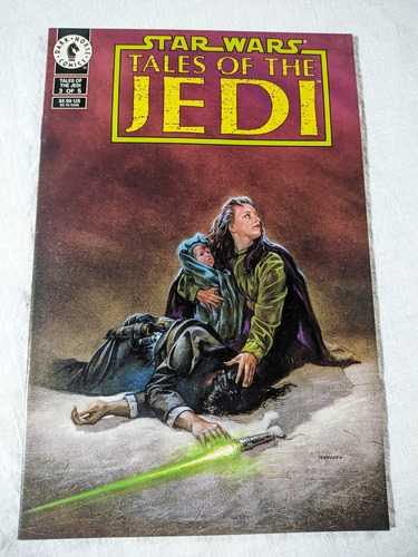 Star Wars Tales Of The Jedi # 3 Dark H Comics En Ingles 1993