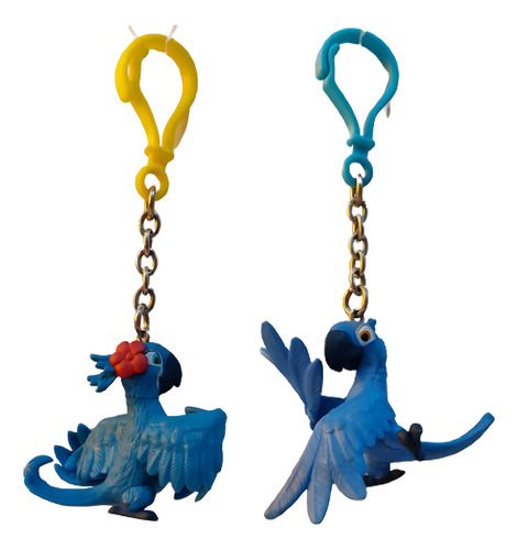 Kit 2 Bonecos Chaveiro Jade E Blu Rio 2 Sunny