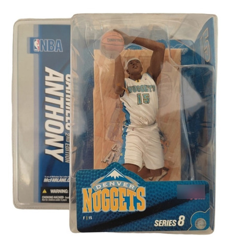 Carmelo Anthony Denver Nuggets Nba Mcfarlane Toys Basquetbol