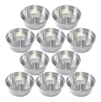 Comprar Jogo 10 Unds. Formas Assadeira Bolo Pudim Redonda Tubo N 18