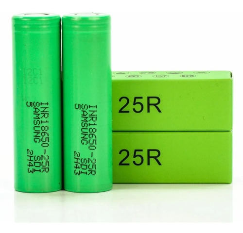 Baterias 18650 Samsung 25r 2500 Mah Originales