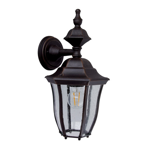 Farol A Pared Suspendido E27 Arbotante 25w Bronce Tecnolite