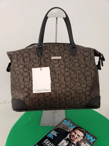 Bolsa Maleta Marca Calvin Klein Ck 2019 Bronze Meses sin intereses
