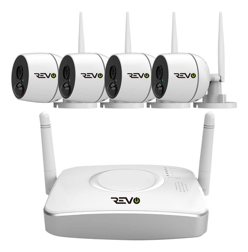 Revo America Rwg41bndl-2vwireless 4ch. Sistema De Seguridad