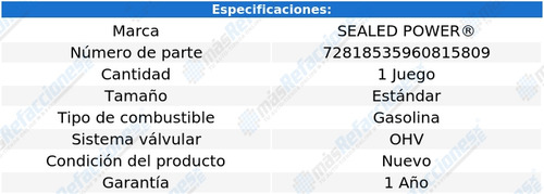 Bujes Árbol Levas Std Pontiac Laurentian 72 Al 74 Sp