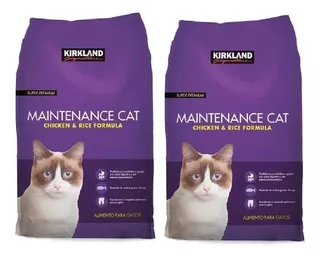 2 Alimento Para Gato Pollo/arroz 11.3 Kg C/u Kirkland