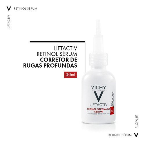 Sérum Liftactiv Retinol Corretor Rugas Profundas 30ml Vichy Todo Tipo De Pele Noite