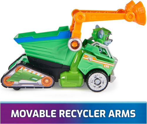 Paw Patrol: The Mighty Movie, Reciclador De Caminhão De Lixo