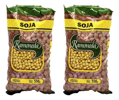 Pack X2u Porotos Ramoneda De Soja 500 G