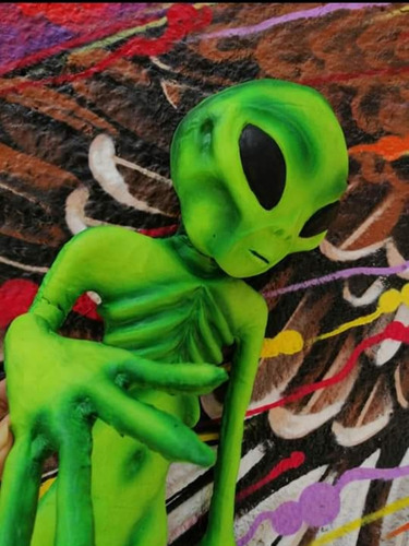 Muñeco Roswell - Man Verde Alien Área 51 Ovni Extraterrestre