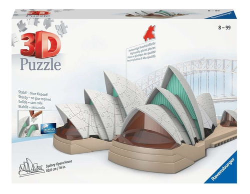 Puzzle 3d Sydney Opera 216 Piezas- Ravensburger