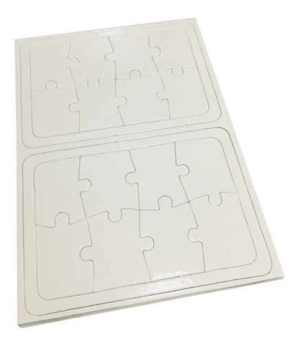 10 Rompecabezas Carton 8 Pzs Sublimacion Sublimable 20x14cm