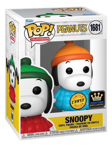 Funko Pop - Peanuts - Snoopy In Coat (1681) Chase