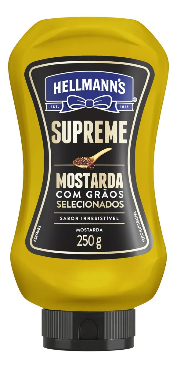Mostarda Hellmann's Supreme Squeeze 250g
