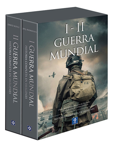 Estuche Guerra Mundial Volumenes I Y Ii, De Andriessen, J.h.j. Editorial Edimat Libros S.a., Tapa Dura En Español, 2024