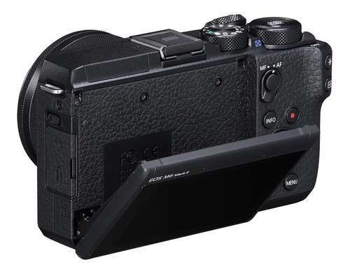 Canon EOS M6 Mark II 15-45mm IS STM Kit sin espejo color negro