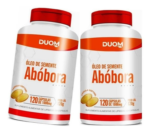 Imagem 1 de 4 de Oleo Semente De Abobora 10 Beneficios 240 Cápsulas Promoção