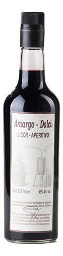 Pack De 6 Licor Aperitivo Amargo Dolci 750 Ml
