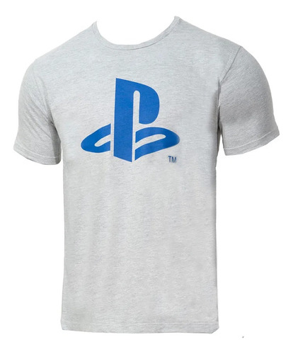 Remera Sony Playstation Logo Licencia Oficial - Unisex