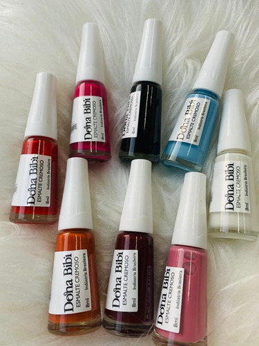 Kit 420 Esmaltes Dona Bibi Cores Sortidas Atacado