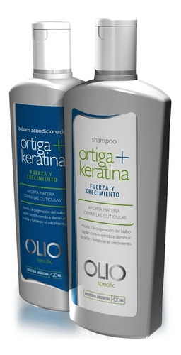 Shampoo O Enjuague Olio Ortiga + Keratina X420cc (shampoo)