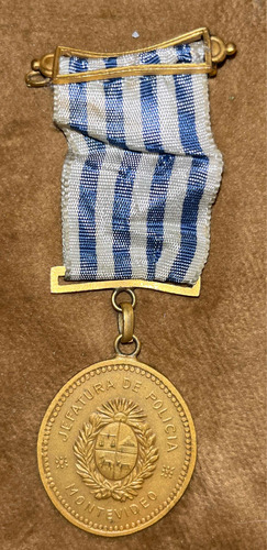 Medalla Al Mérito Jefatura Policía Montevideo 1941