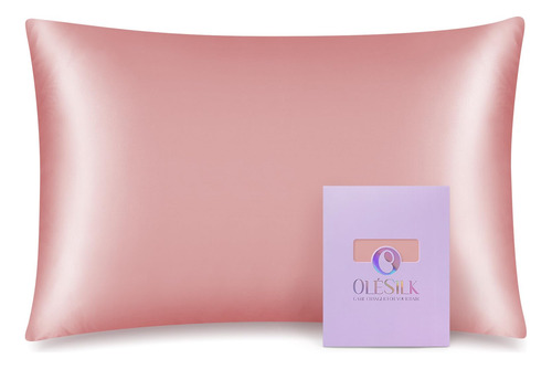 Funda De Almohada Para Niños Pequeños Olesilk 100% Seda More