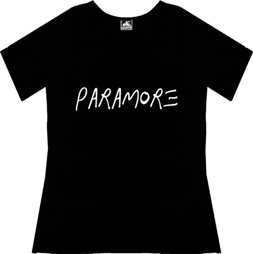 Blusa Paramore Dama Rock Pop Tv Camiseta Urbanoz