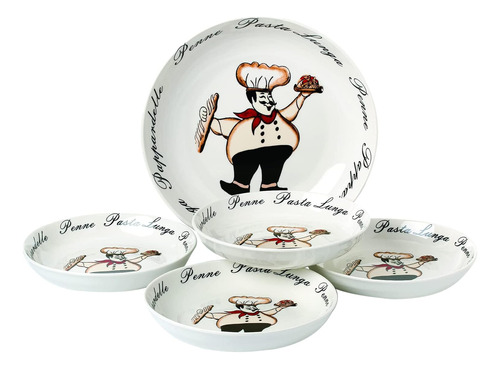 Chef Pasta Set Multicolor