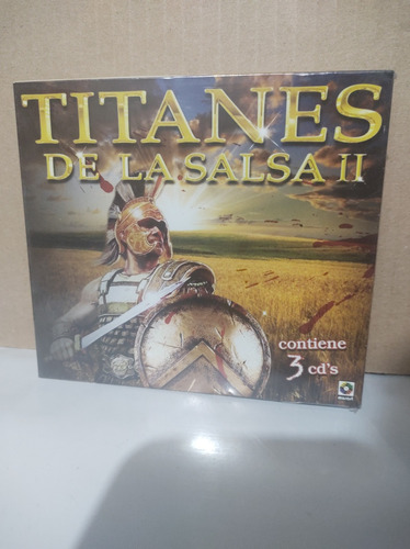 Titanes De La Salsa Ii Compilacion 3cds Cd #021