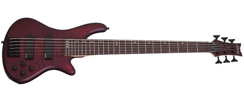 Schecter Stiletto Custom 6 Bajo 6 Cuerdas Emg Activo