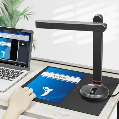 Netum: Cmara Scanner A4 8mp Con Ocr Multilinge