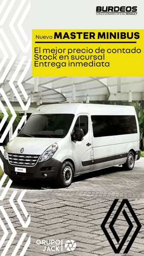 Imagen 3 de 9 de Renault Master Minibus- Modelo 2022 -