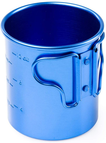 Gsi Bugaboo Taza De Aluminio Azul Ideal Para Acampar