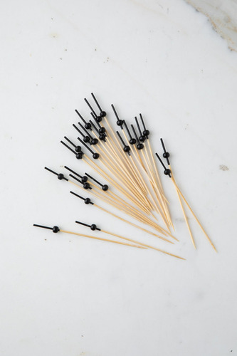 Palillo De Bambú Perla Black X 60