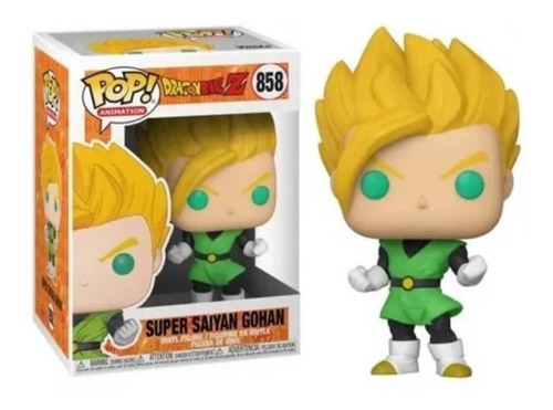 Ex muñeca Funko Pop Dragon Ball Z Super Saiyan Gohan 858