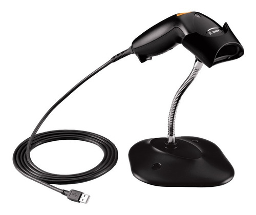 Imagen 2 de 4 de Lector De Codigo De Barras Laser Con Pie Symbol Ls1203