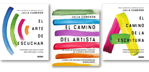 * 3 Libros Julia Cameron * El Camino Del Artista Escritura