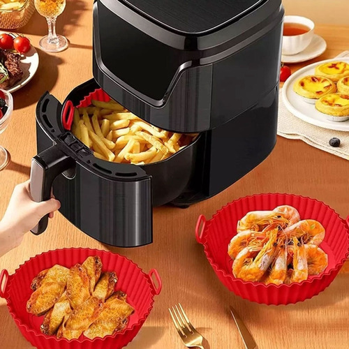 Forro antiadherente de silicona para freidora Air Fryer
