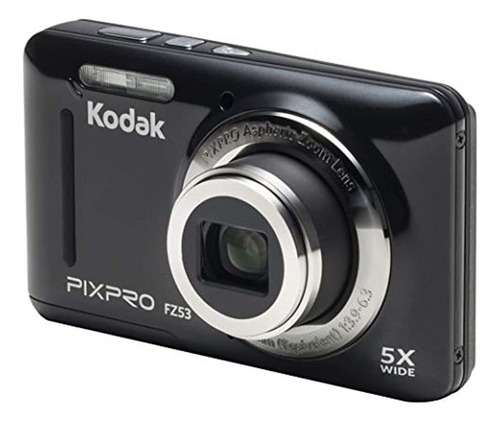 Cámara Digital Kodak Pixpro Friendly Zoom Fz53-bk De 16mp Co