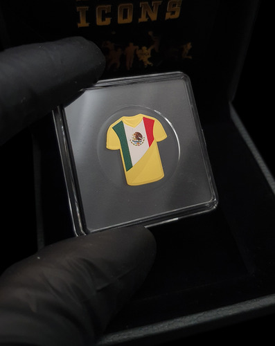 1/1000 Oz Oro Puro 2025 Playera De Football Mexico