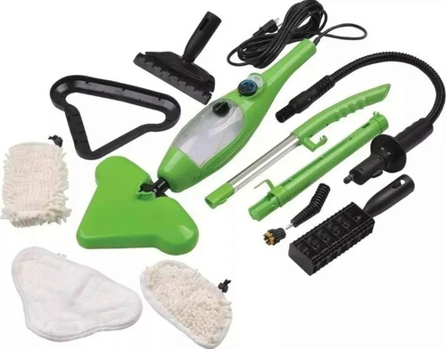 Imagen 4 de 5 de Maquina Limpieza A Vapor Hogar Oficina X12 Mop 12 Accesorios