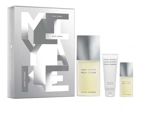 Set Issey Miyake L'eau D'issey Homme Edt 125ml