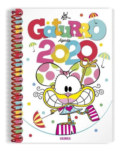 Gaturro 2020 Agenda Anillada Agatha