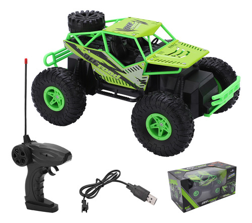 Coche De Escalada De Aleación Verde Verde, 2.4 G, 1:16 Con M
