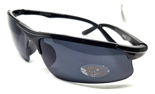 Anteojo Lente De Sol Estilo Deportivo Sport Line Oscuro Uv