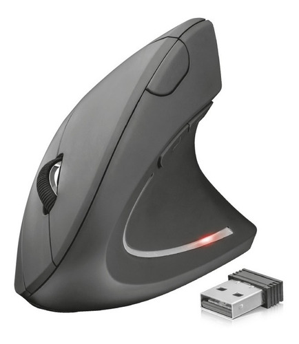 Mouse Inalambrico Ergonomico Trust Verto Diseño Vertical