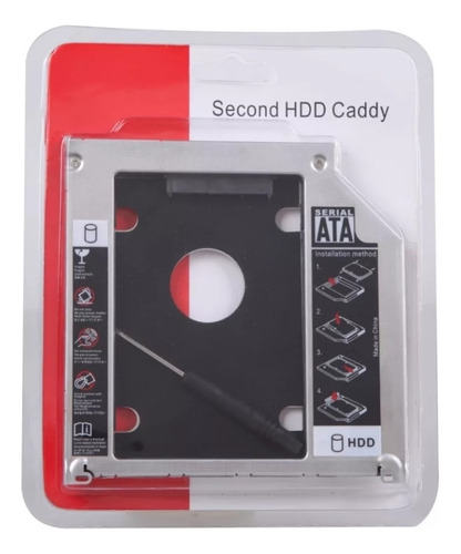 Caddy Sata A Sata 12mm Segundo Disco 